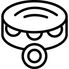 Tambourine Icon
