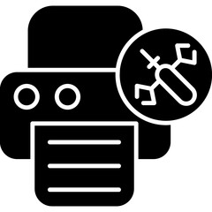 Printer Icon Vector Element