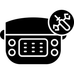 Multicooker Icon Vector Element