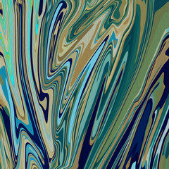 pattern with abstract waves