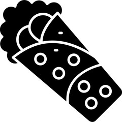 Kebab Icon Vector Element