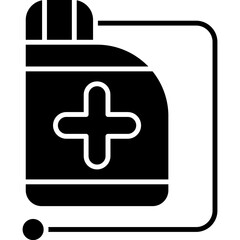 Fototapeta premium Pulse Generator Icon Vector Element