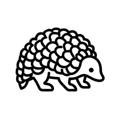 Scaly Anteater Pangolin Icon
