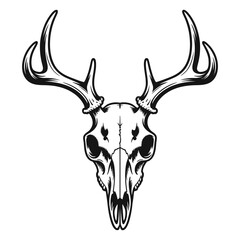 deer head vector