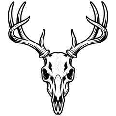 deer head silhouette