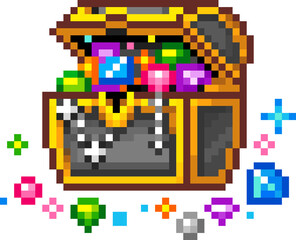 픽셀 보물 상자