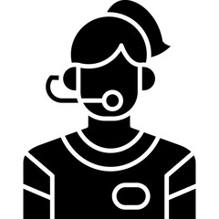 Referee Icon Vector Element