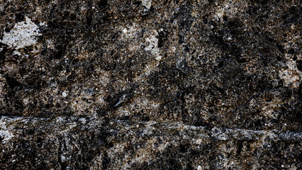 Volcanic tuff lava stone surface background 