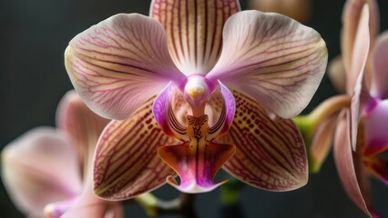Close-up orchid bloom