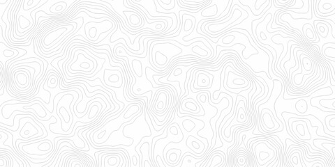 Abstract minimal diagram vector Lines Topographic contour lines grid pattern. discovery topology map relief. white topo area lines background. Topo contour map design.	