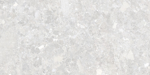 White cement texture and terrazzo stones background © Vidal