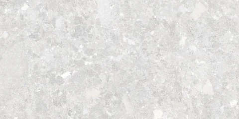 White cement texture and terrazzo stones background © Vidal