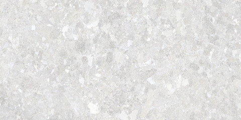 White cement texture and terrazzo stones background © Vidal