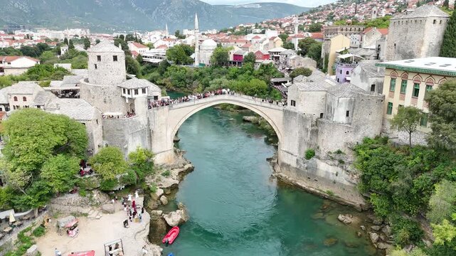 Bridge in Mostar, Bosnia and Herzegovina 1