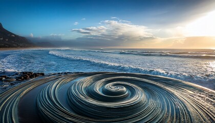 the outdoor art of spiral waves