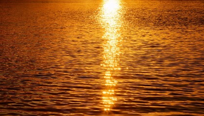 clear waters and gold light reflect background image