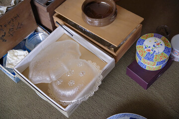 遺品整理のすすむ昭和の日本家屋