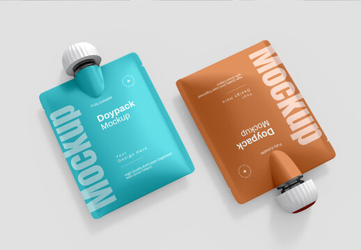 Doypack Mockup Set