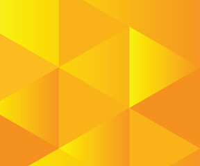 Yellow orange mosaic background design illustration