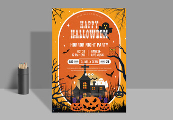 Halloween Flyer Design