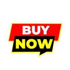 BUY NOW png, modern sale tag, shopping offer label, clean transparent design, online marketing art