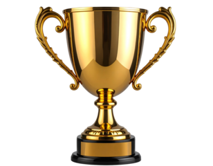 gold trophy cup
