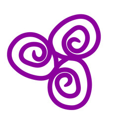 abstract swirl background