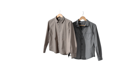  Wardrobe Clothing Hanger Duo isolated on transparent background