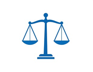 Justice Scales Symbol of Balance.