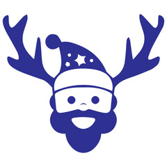 Santa Claus Antlers Icon