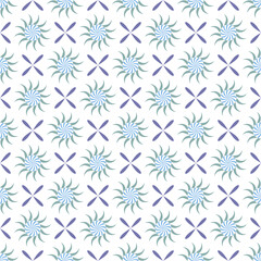 Pastel abstract seamless pattern on light