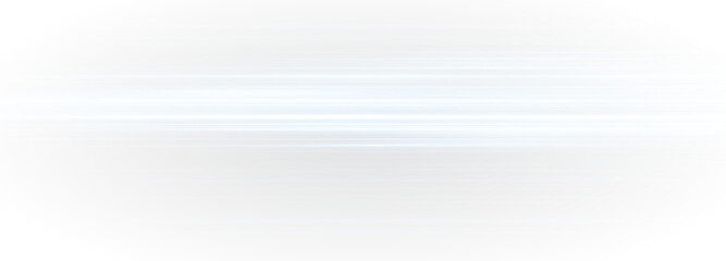 Light motion effect for banners. Blue lines. Speed ​​effect on blue background. Light, speed and motion lines on white background