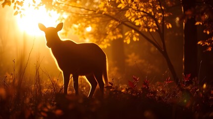 deer in the forest