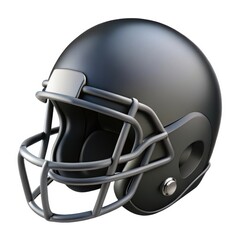 Fototapeta premium 3d american football helmet with protective cage