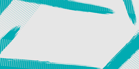 Dots halftone white \u0026 blue color pattern gradient grunge texture background. Dots pop art comics sport style vector illustration