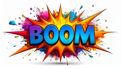 comic boom explosion