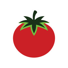 vector illustration of tomato