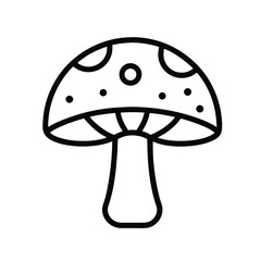 mushroom cartoon vector