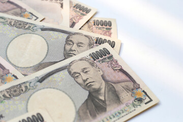 Japanese banknote 10000 yen, Japanese money
