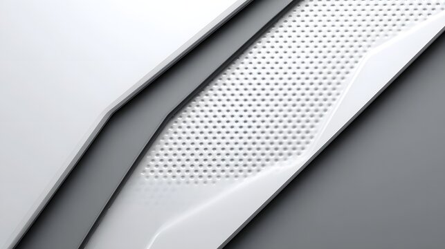 A contemporary, elegant and futuristic metallic surface with a uniform perforated pattern, conveying a sense of technology, precision and innovation.