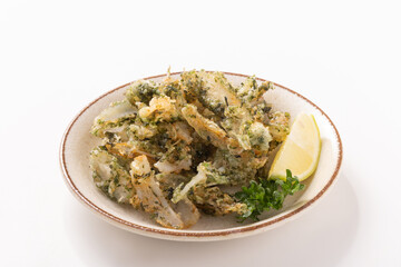やげん軟骨揚げ　青海苔