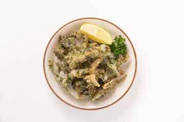 やげん軟骨揚げ　青海苔