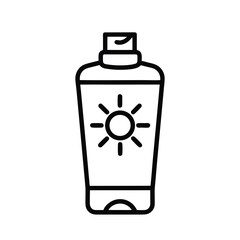 vector illustration of a bottle