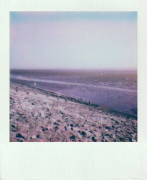 beach and empty space for your text