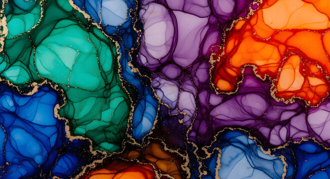 Stunning colorful abstract art with vibrant hues, perfect for modern designs and creative projects that demand attention and a touch of artistic flair