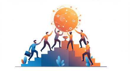 Collaborative Team Elevating Digital Innovation Towards Business Growth and Success