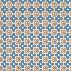 seamless pattern with flowers