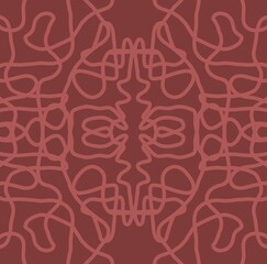 Minimal abstract image for modern interior. The picture is painted by hand on a tablet.