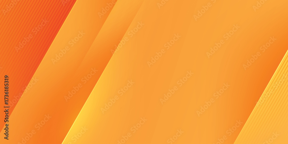Wall mural yellow abstract background with vector lines and modern diagonal shadow
