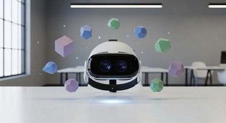 Obraz premium 3d render of a VR